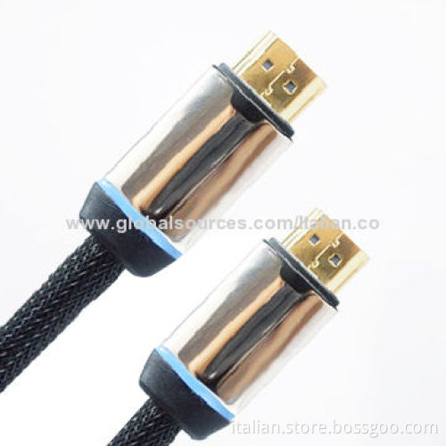 2014 best selling high speed flat HDMI cable, 1.4V cables, HDMI supports 3D, 4K Ethernet